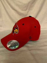 Load image into Gallery viewer, Louisville Cardinals NCAA Zephyr Stretch Fit One Size Red Hat Cap - Casey's Sports Store