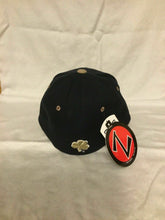 Load image into Gallery viewer, Notre Dame Fighting Irish NCAA Zephyr Stretch Fit Blue Hat Cap - Casey's Sports Store