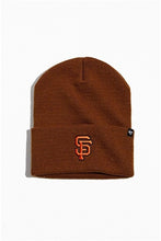 Load image into Gallery viewer, San Francisco Giants MLB '47 Carhartt Mens Brown Cuff Knit Beanie Hat - Casey's Sports Store