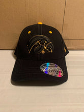 Load image into Gallery viewer, Iowa Hawkeyes NCAA Zephyr Black Stretch Fit Size M/L Hat Cap - Casey's Sports Store