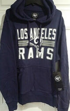 Load image into Gallery viewer, Los Angeles Rams NFL '47 Brand Blue Mens Headline Pullover Hoodie - Casey's Sports Store