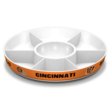 Load image into Gallery viewer, Cincinnati Bengals NFL 14.5" 7 Section Party Platter All JV CO - Casey's Sports Store