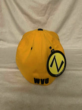 Load image into Gallery viewer, West Virginia Mountaineers NCAA Zephyr Stretch Fit Yellow Hat Cap - Casey's Sports Store