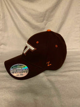 Load image into Gallery viewer, Virginia Tech Hokies NCAA Zephyr Stretch Fit Brown Hat Cap - Casey's Sports Store