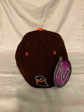 Load image into Gallery viewer, Virginia Tech Hokies NCAA Zephyr Stretch Fit Brown Hat Cap - Casey's Sports Store