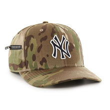 Load image into Gallery viewer, New York Yankees '47 Brand MLB Camo MVP DP Adjustable Hat Cap Snapback - Casey's Sports Store