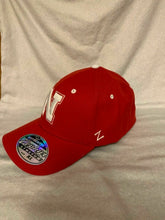 Load image into Gallery viewer, Nebraska Cornhuskers NCAA Zephyr Stretch Fit Red Hat Cap - Casey's Sports Store