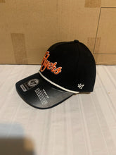 Load image into Gallery viewer, Philadelphia Flyers NHL '47 Brand Black MVP DP Script Adjustable Snapback Hat - Casey's Sports Store