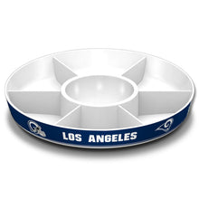 Load image into Gallery viewer, Los Angeles Rams NFL 14.5" 7 Section Party Platter All JV CO - Casey's Sports Store