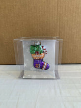 Load image into Gallery viewer, Clemson Tigers NCAA Blown Glass Christmas Tree Ornament - Casey's Sports Store