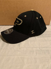 Load image into Gallery viewer, Purdue Boilermakers NCAA Zephyr Stretch Fit Black Hat Cap - Casey's Sports Store