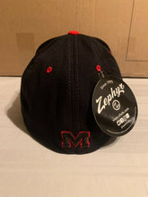 Load image into Gallery viewer, Ole Miss Rebels NCAA Zephyr Black Stretch Fit Size XL Hat Cap - Casey's Sports Store