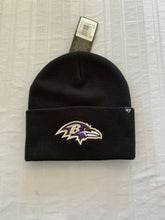 Load image into Gallery viewer, Baltimore Ravens '47 Carhartt Mens Black Cuff Knit Beanie Winter Hat - Casey's Sports Store