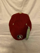Load image into Gallery viewer, FSU Florida State Seminoles NCAA Logo Zephyr Stretch Fit Red Hat Cap - Casey's Sports Store