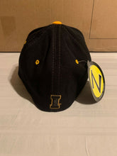 Load image into Gallery viewer, Iowa Hawkeyes NCAA Zephyr Black Stretch Fit Size M/L Hat Cap - Casey's Sports Store