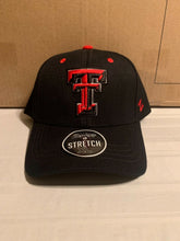 Load image into Gallery viewer, Texas Tech Red Raiders NCAA Zephyr Black Stretch Fit Size XL Hat Cap - Casey's Sports Store