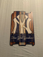 Load image into Gallery viewer, New York Yankees MLB 17" x 11" Wood Decorative Indoor Sign Wincraft - Casey's Sports Store