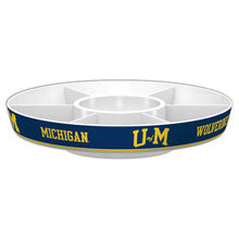 Load image into Gallery viewer, Michigan Wolverines NCAA 14.5" 7 Section Party Platter All JV CO - Casey's Sports Store