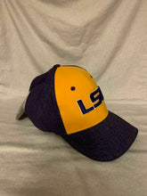 Load image into Gallery viewer, LSU Tigers NCAA Zephyr Stretch Fit Purple/Yellow Hat Cap - Casey's Sports Store