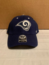 Load image into Gallery viewer, Los Angeles Rams NFL '47 Brand Stretch Fit Size L/XL Hat Cap Blue - Casey's Sports Store