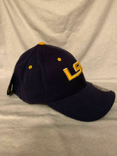 Load image into Gallery viewer, LSU Tigers NCAA Zephyr Stretch Fit Purple One Size Hat Cap - Casey's Sports Store