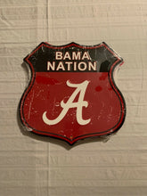 Load image into Gallery viewer, NCAA Assorted Teams Route Road Sign 11" x 11" Hangtime USA Made - Casey's Sports Store
