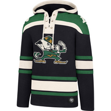 Load image into Gallery viewer, Notre Dame Fighting Irish '47 Brand NCAA Fall Navy Superior Lacer Men's Hoodie 2XL - Casey's Sports Store