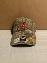 Load image into Gallery viewer, Alabama Crimson Tide NCAA '47 Brand Realtree Camo Hat Cap Adult Adjustable - Casey's Sports Store
