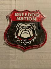 Load image into Gallery viewer, NCAA Assorted Teams Route Road Sign 11" x 11" Hangtime USA Made - Casey's Sports Store