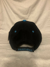 Load image into Gallery viewer, Carolina Panthers NFL Reebok Adjustable One Size Black Hat Cap - Casey's Sports Store