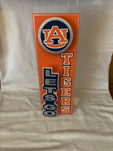 Load image into Gallery viewer, Auburn Tigers NCAA Let’s Go Table Sign 13.5” Hanna’s Handiwork’s - Casey's Sports Store