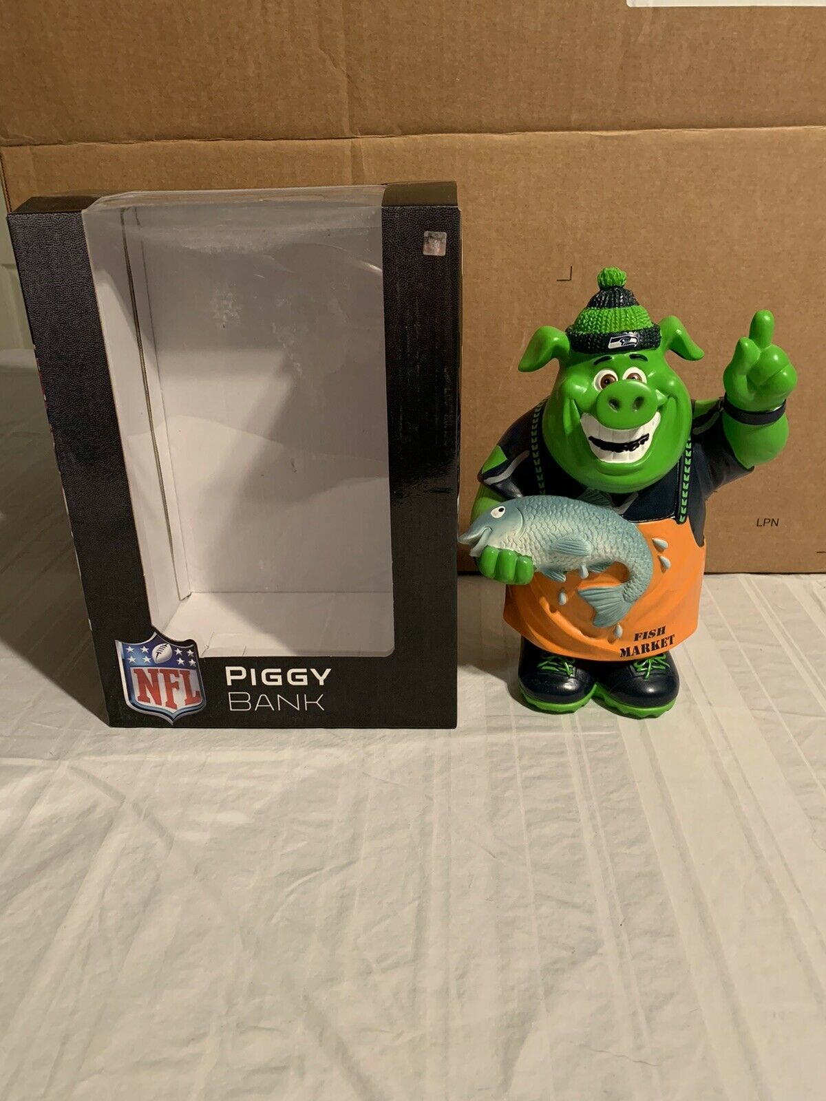 Seattle Seahawks NFL 10 Piggy Bank Forever Collectibles