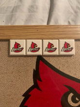 Load image into Gallery viewer, Louisville Cardinals NCAA 17" x 13" Decorative Cork Board - Casey's Sports Store