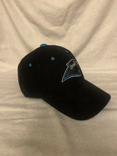 Load image into Gallery viewer, Carolina Panthers NFL Reebok Adjustable One Size Black Hat Cap - Casey's Sports Store