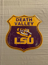 Load image into Gallery viewer, NCAA Assorted Teams Route Road Sign 11" x 11" Hangtime USA Made - Casey's Sports Store