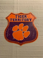 Load image into Gallery viewer, NCAA Assorted Teams Route Road Sign 11" x 11" Hangtime USA Made - Casey's Sports Store