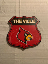 Load image into Gallery viewer, NCAA Assorted Teams Route Road Sign 11" x 11" Hangtime USA Made - Casey's Sports Store