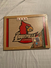 Load image into Gallery viewer, Louisville Cardinals NCAA 17" x 13" Decorative Cork Board - Casey's Sports Store