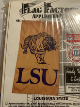Load image into Gallery viewer, LSU Tigers NCAA Vintage 28" x 49" Flag - Casey's Sports Store