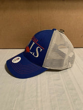 Load image into Gallery viewer, Buffalo Bills Legacy NFL Blue Straightaway MVP Mesh Adjustable Snapback Hat - Casey's Sports Store