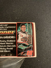 Load image into Gallery viewer, Bobby Labonte #18 NASCAR Vintage Life Size 26”X58” Poly Vinyl Poster - Casey's Sports Store