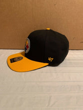 Load image into Gallery viewer, Pittsburgh Steelers NFL '47 Brand Adjustable Flat Bill Strap Back Hat Cap - Casey's Sports Store