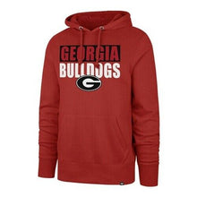 Load image into Gallery viewer, Georgia Bulldogs NCAA '47 Brand Red Mens Headline Pullover Hoodie XL - Casey's Sports Store