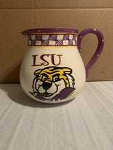 Load image into Gallery viewer, LSU Tigers NCAA Ceramic Gameday Pitcher Huge Memory Company - Casey's Sports Store