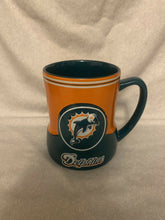 Load image into Gallery viewer, Miami Dolphins Old Logo NFL 20 oz. Sculpted Coffee Mug Cup Game Time Style Mug - Casey's Sports Store