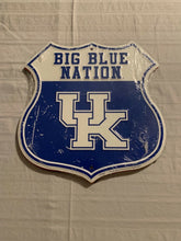 Load image into Gallery viewer, NCAA Assorted Teams Route Road Sign 11" x 11" Hangtime USA Made - Casey's Sports Store