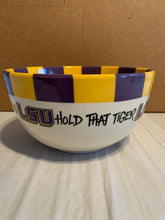 Load image into Gallery viewer, LSU Tigers NCAA Ceramic Large Mixing/Salad Bowl Magnolia Lane - Casey's Sports Store
