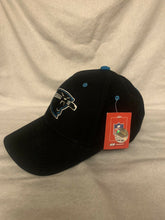 Load image into Gallery viewer, Carolina Panthers NFL Reebok Adjustable One Size Black Hat Cap - Casey's Sports Store