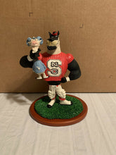 Load image into Gallery viewer, NC State Vs. North Carolina Single Choke Rivalry Figurine 9" Memory Company - Casey's Sports Store