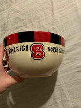 Load image into Gallery viewer, North Carolina State Wolfpack NCAA Ceramic Large Mixing/Salad Bowl Magnolia Lane - Casey's Sports Store